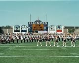 Illinois Fighting Illini Scoreboard Memories Customized 11x14 Black Framed Photograph