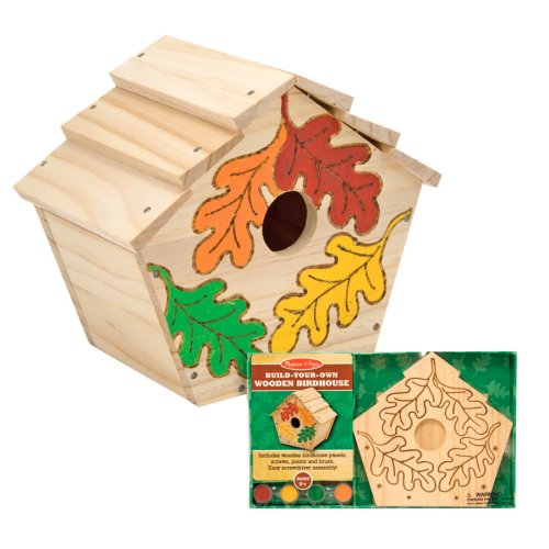 51jQHynFRlL Melissa & Doug Build Your Own Wooden Birdhouse