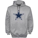 Reebok Dallas Cowboys Youth Gray Clutch Hoody Sweatshirt
