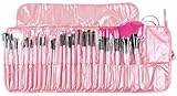 24pcs Professional Wool Cosmetic Makeup Brush Set Kit Brushes&tools Make Up Case