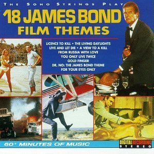 Original album cover of 18 James Bond Film Themes by Soho Strings (1995-11-28) by James Bond themes