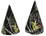 Mossy Oak Breakup Party Hats - 8 Pack