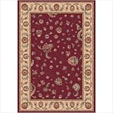 IMAGE OF Leroy 43003-1464 Red Rug Size: 6'7