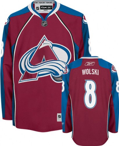 Buy Wojtek Wolski Colorado Avalanche -Burgundy- Premier NHLPA Jersey