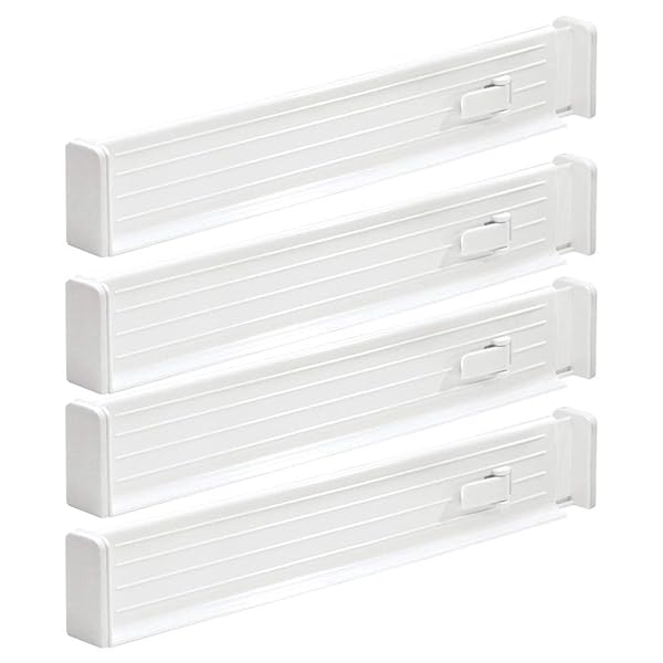 Mdesign Adjustable Expandable Drawer Organizer Divider Foam