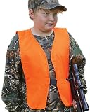 Allen Company Orange Youth Safety Vest Chest (Blaze, 26-Inch to 36-Inch) Picture