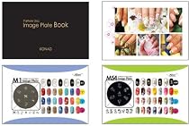 Konad Nail Art Image Plate Book 70 Full Colour Pages [Misc.]