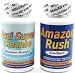 Amazon Rush Acai Berry Burn and Acai Super Cleanse combo 2pk for Weight Loss, Diet and Detox