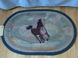 Color Canyon Horse Equestrian All Natural Jute Fiber Area Rug, 20 x 30 - Fall SALE