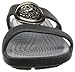 crocs Womens Women's Sanrah Circle Sandal,Black/Charcoal,6 M US