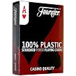 Fournier No. 2500 Poker Size Standard Index Playing Cards (Red)