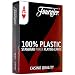 Fournier No. 2500 Poker Size Standard Index Playing Cards (Red)