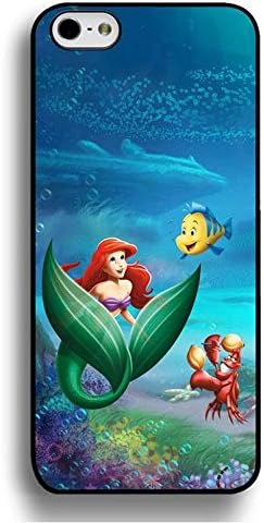 The Little Mermaid Cute Disney Cartoon TV Theme For iPhone 6 6s Plus (5.5 Inch) Case Plastic Phone Case For Girls