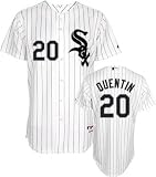 Carlos Quentin Majestic Authentic 2010 Home Pinstripe On-Field Chicago White Sox Jersey
