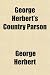 George Herbert's Country Parson
