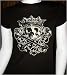 Lucky 13 Goth King Woman's Jersey Cap Sleeve Tee