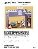 Children's Castle Loft/bunk Bed Woodworking Plans -design #1cstl