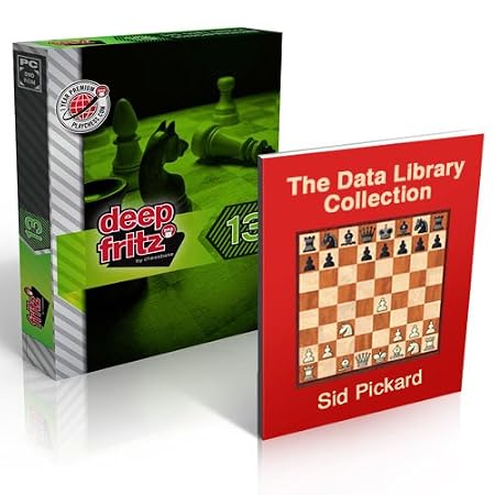 Deep Fritz 13 Chess Software Program & ChessCentral's Data Library Collection (2 item Bundle) in Stock and Shipping!