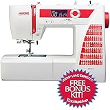 Janome DC2015 Computerized Sewing Machine Includes Free Bonus Accessories