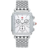 Michele Deco Diamond Stainless Steel Ladies Watch MWW06A000028 by Michele