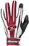  : Mizuno Vintage Pro Youth G2 Batting Glove (Cardinal, Large)