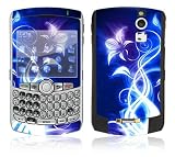 Electric Flower Decorative Skin Cover Decal Sticker for BlackBerry Curve 8330 Cell Phone