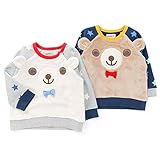 Piccolo(ピッコロ) トレーナー (70～90cm) キムラタンの子供服 (34402-164) ブラウン 90