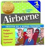 AirBorne On-The-Go Effervescent Health Formula, Lemon-Lime Flavor, 8 Packets by ClubNatural