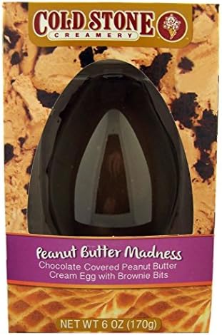 Cold Stone Creamery Peanut Butter Madness Cream Egg, 6 oz