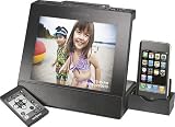 Insignia 8 Digital Photo Frame with Apple iPod Dock - Black