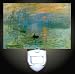 Impression Sunrise by Monet Decorative Night Light