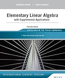 Elementary linear algebra with supplemental applications