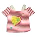So Kiwi - Girls Short Sleeved Dress, White, Pink