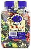 WALKERS NONSUCH Assorted Toffees and Chocolate Eclairs Jars 1.25 kg