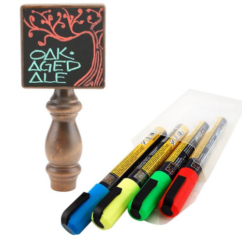 Tap Board Chalk Board Tap Handle with 4 Chalk Markers Guide! Fog Chaser3