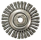 ANDERSON BRUSH 11145 KNOT TYPE WIRE WHEEL BRUSH STCM102-.020(PACK OF 5)
