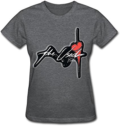OYFF Women's The Used T-shirt - L DeepHeather
