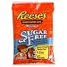 Reese's Sugar Free Peanut Butter Chocolate Miniatures, 3-Ounce Bags (Pack of 12)