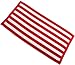 Northpoint Luxury Cabana Stripe Beach Towel, Red