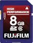 Fujifilm 8 GB Secure Digital High Capacity (SDHC) Class 6 Flash Memory Card