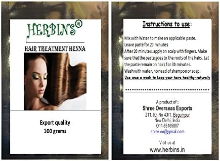 Herbins Hair Treatment Henna