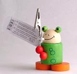 Wooden animal clip - Frog