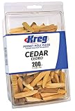 Kreg Cedar Plugs - 200 count