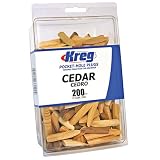 Kreg Cedar Plugs - 200 count