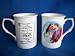 Prince William and Kate Middleton Bone China Wedding Mug "The Kiss"