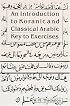 An Introduction to Koranic and Classical Arabic: An Elementary Grammar of the Language Key to Exercise