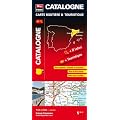 Catalogne (Espagne), carte r�gionale, routi�re & touristique