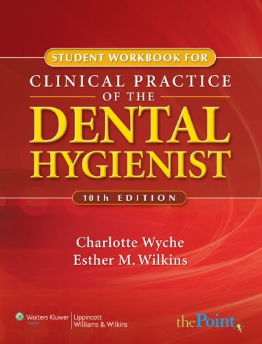 Textbook Cover for Student Workbook to Accompany Clinical Practice of the Dental Hygienist