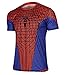 WUKE Men's Casual Spider Short T-shirt