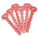 6pcs Sponge Foam Hair Styling Curler Roller (Hot Pink)